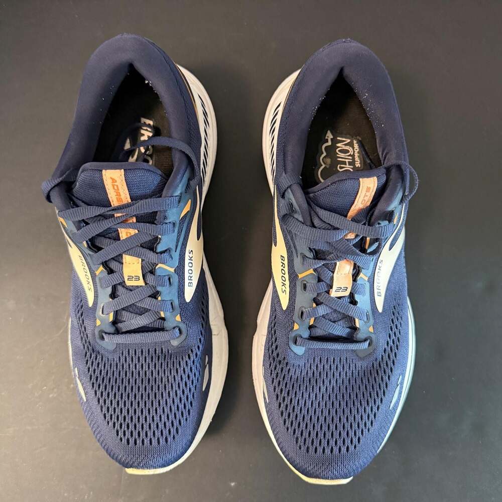Brooks‎ Adrenaline GTS 23 Running Shoes Navy Blue Size 10 - Picture 10 of 16